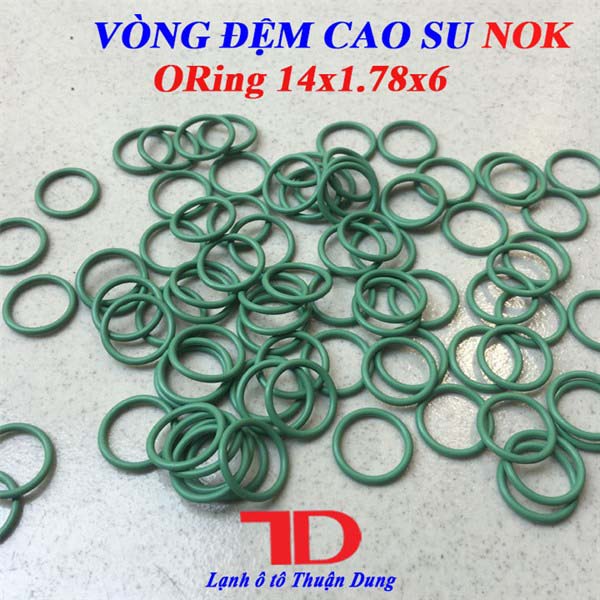 Vòng Đệm Cao Su Nok, Oring Cao Su 14X1.78X6 - Vật Tư Điện Lạnh Ô Tô Thuận Dung