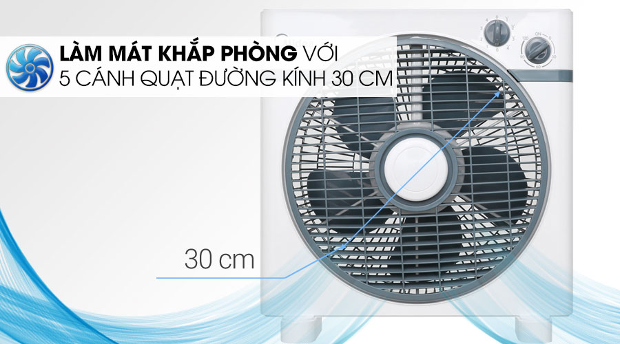 Quạt bàn midea kyt30-15a