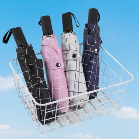 CÂY DÙ GẤP GỌN 8 NAN THÉP CHỐNG TIA UV SUPER PREVEN SUN UMBRELLA (Nhiều màu) - [ Dù ô gấp đi mưa dù che nắng dù sinh viên dù gấp gọn]