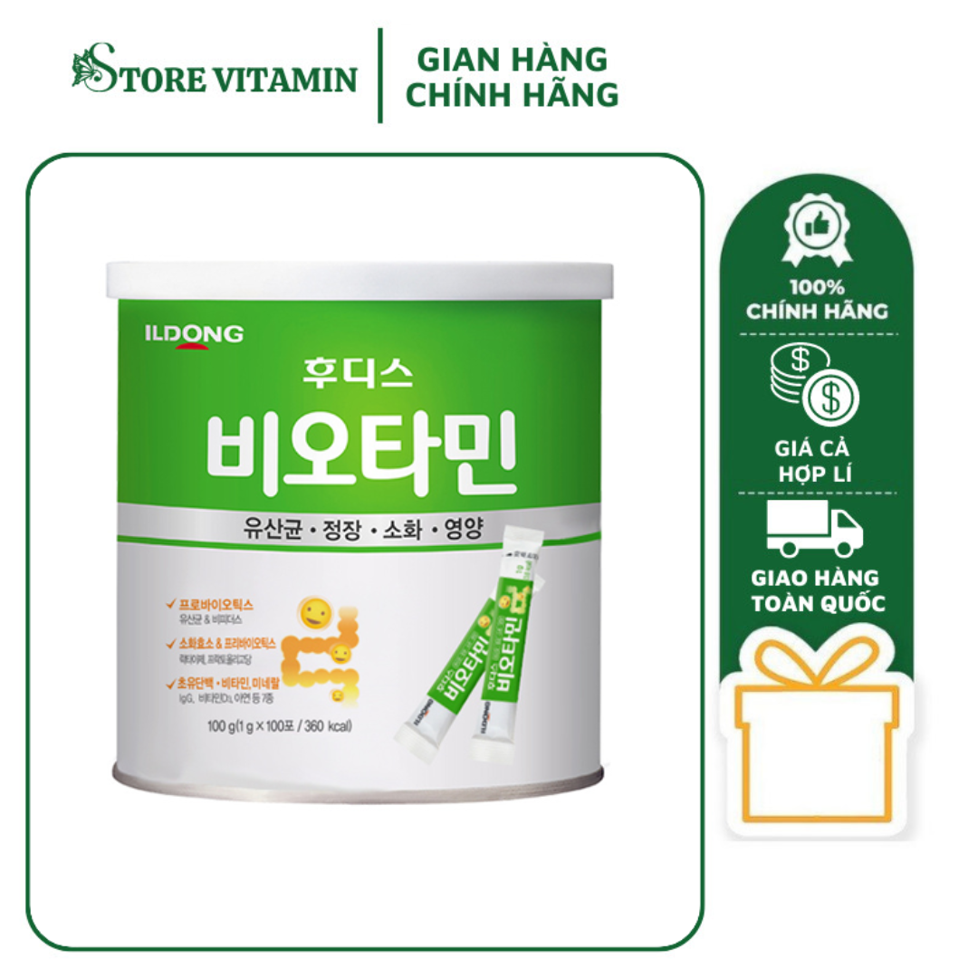 Men Vi Sinh Ildong Foodis Biotamin Hàn Quốc Healthy Care Extaste Hỗ Trợ