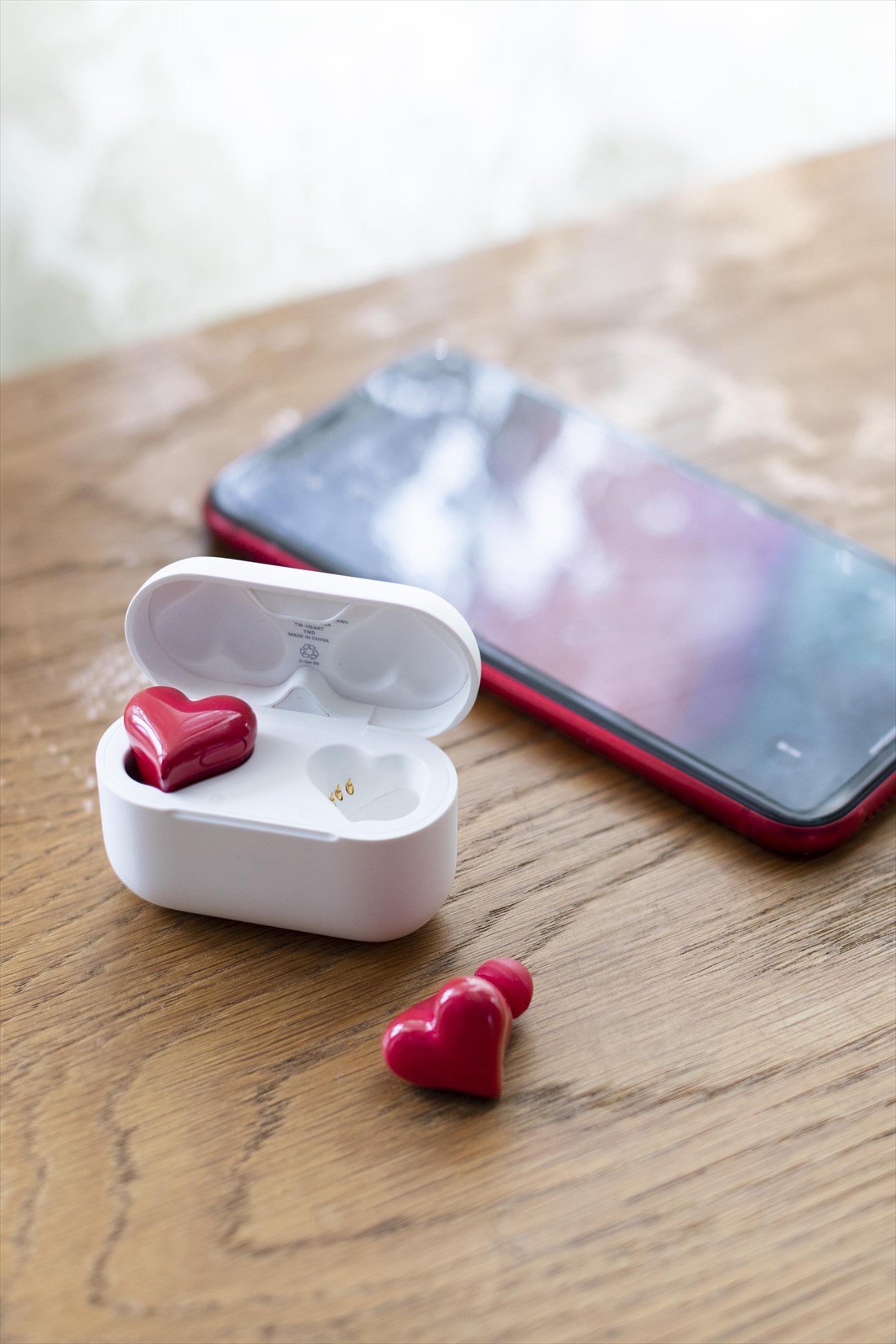 Tai nghe bluetooth nhét tai HeartBud hình trái tim Tai Nghe Nhét