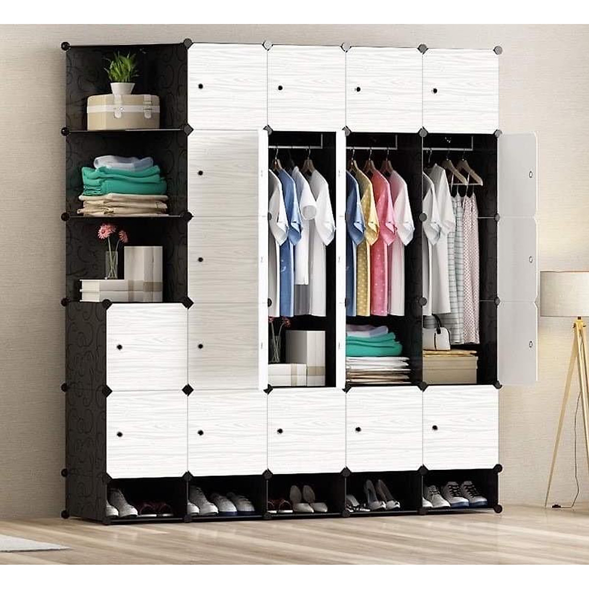 Tủ nhựa ghép 30 ngăn Mẫu Mới