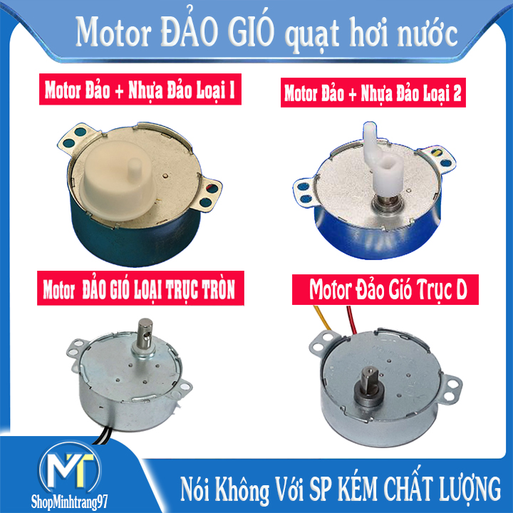 motor đảo gió quạt hơi nước