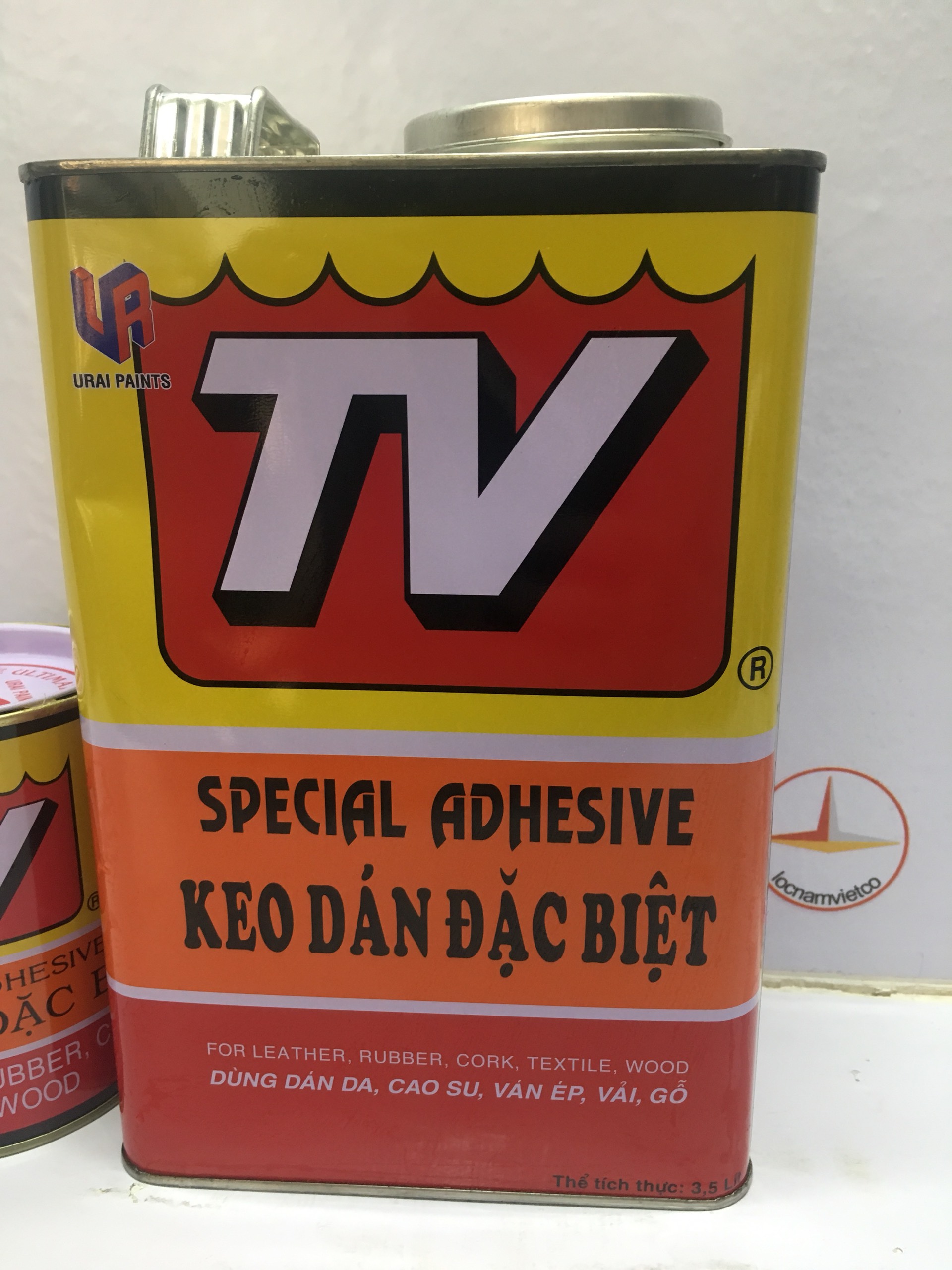 Keo dán đặc biệt TV, keo dán da, cao su, ván ép, gỗ, vải, formica 3.5L
