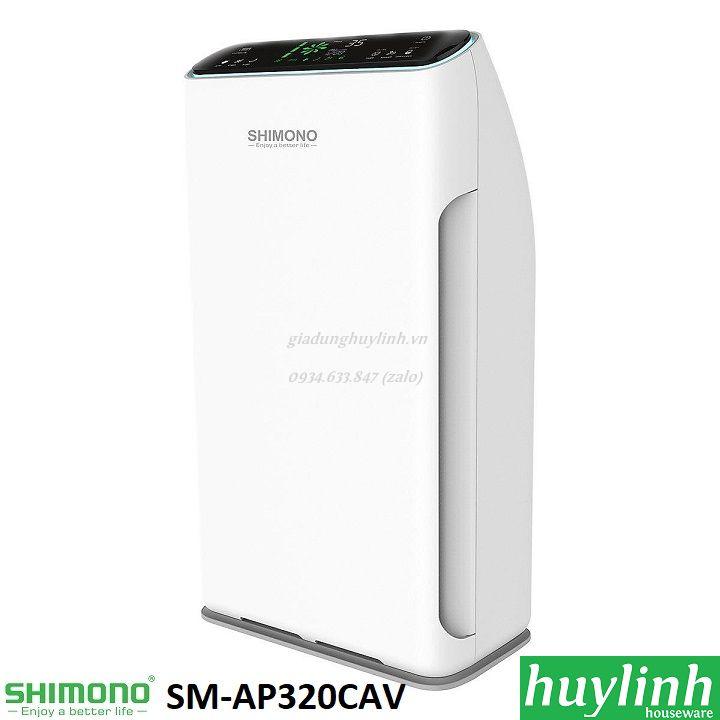 Máy lọc không khí shimono sm-ap320cav - 50m2 - smartphone
