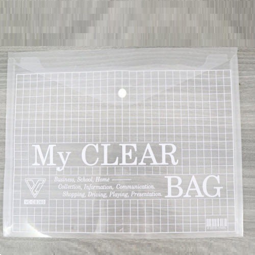 Bìa nút f4 my clear dày-vc