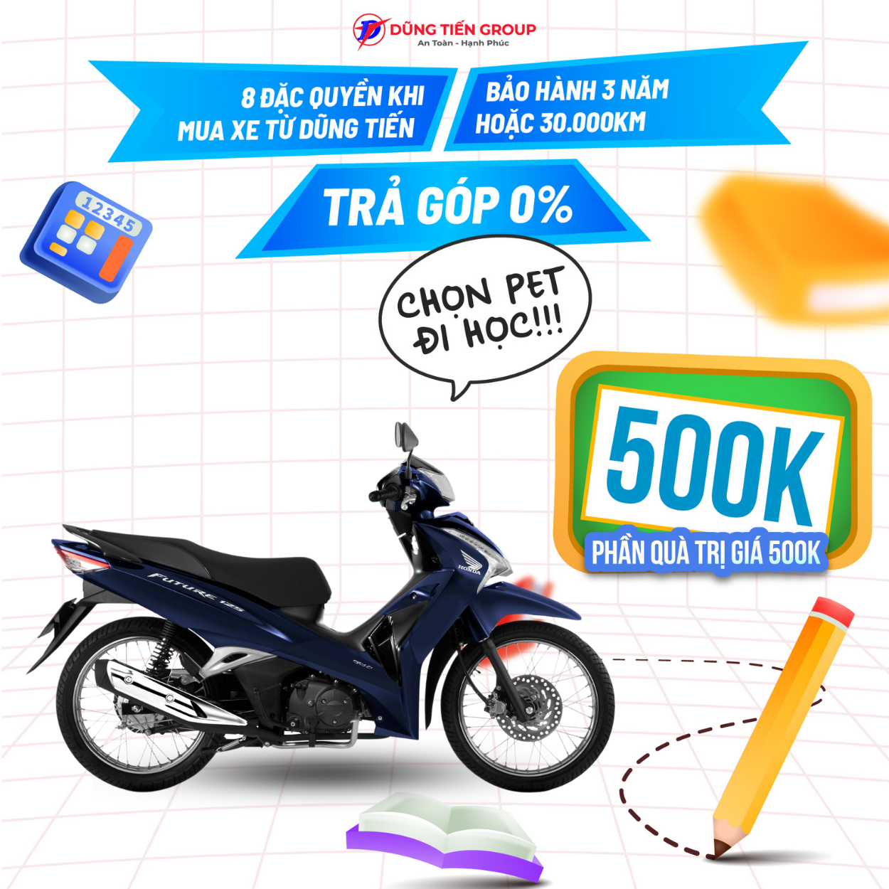 Xe máy honda future 125 fi 2024 - phiên bản tiêu chuẩn