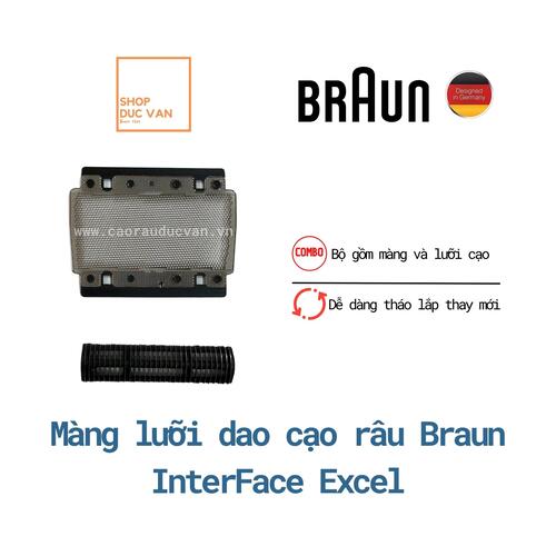 Shaver Foil & Cutter Replacement for Braun InterFace Excel 3000 Series