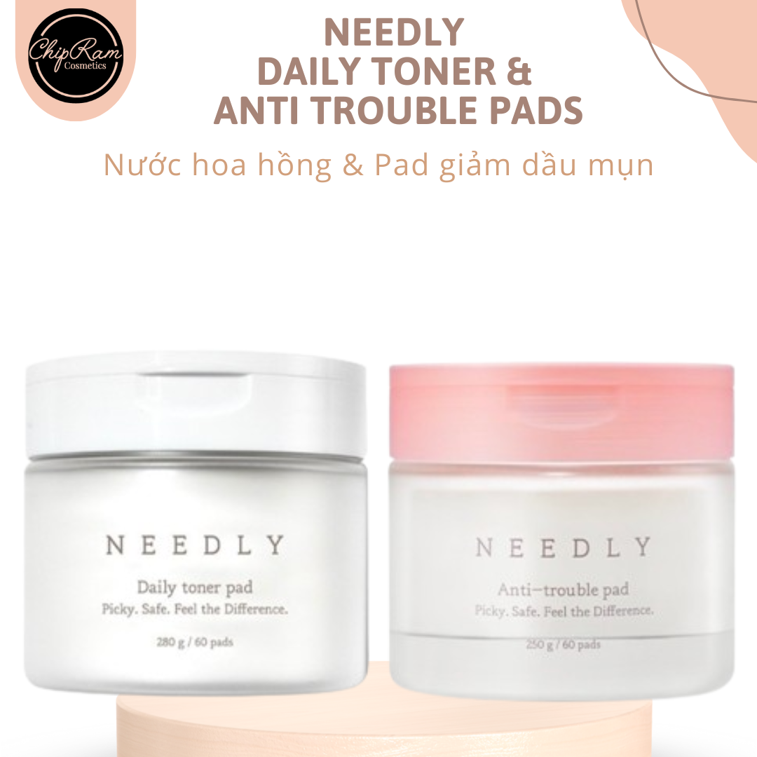 Nước hoa hồng dạng miếng NEEDLY Daily Toner Pad Pads 60pcs