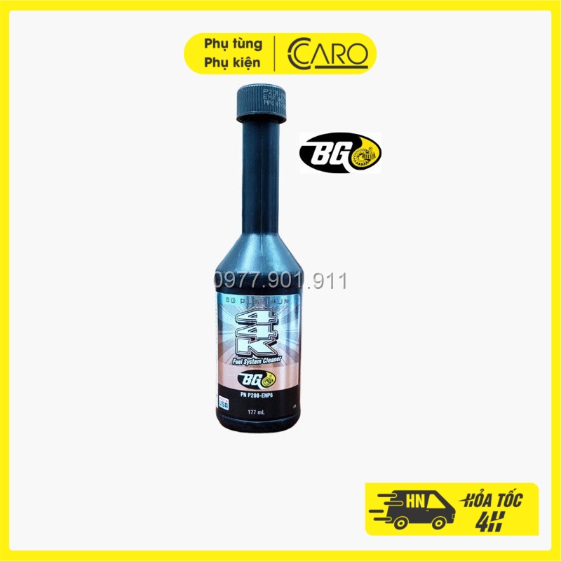 [Chính hãng] Dung dịch làm sạch hệ thống nhiên liệu động cơ xăng (USA) - BG 44K Platinum PN P208 177