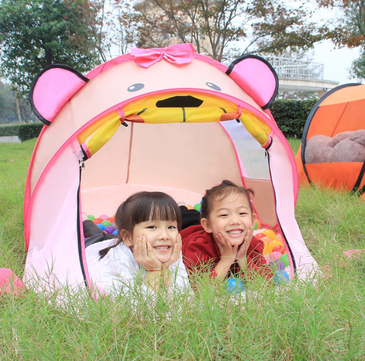 Lều cho bé, lều tự bung chơi nhà bóng, đi cắm trại, công viên...gấp gọn kèm túi đựng