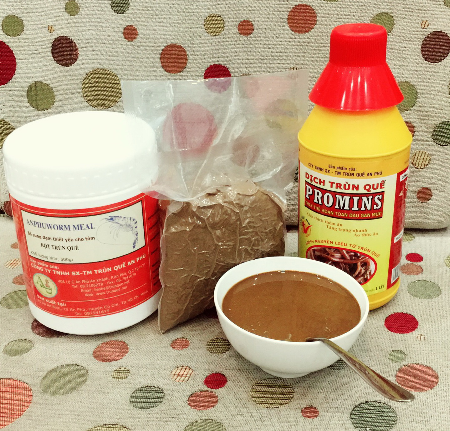 Combo mồi câu cá trùn quế 330k