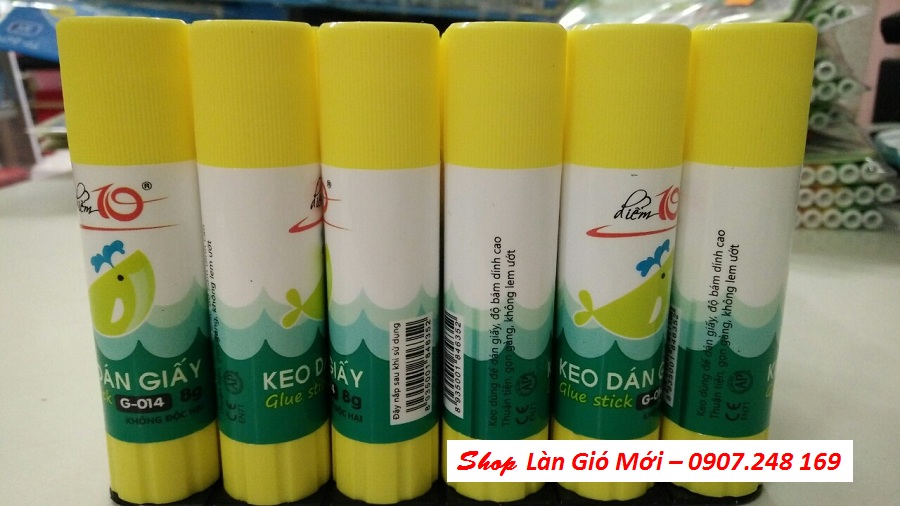 3 chai keo khô tp - g014 thiên long hàng chính hãng vpp làn gió mới