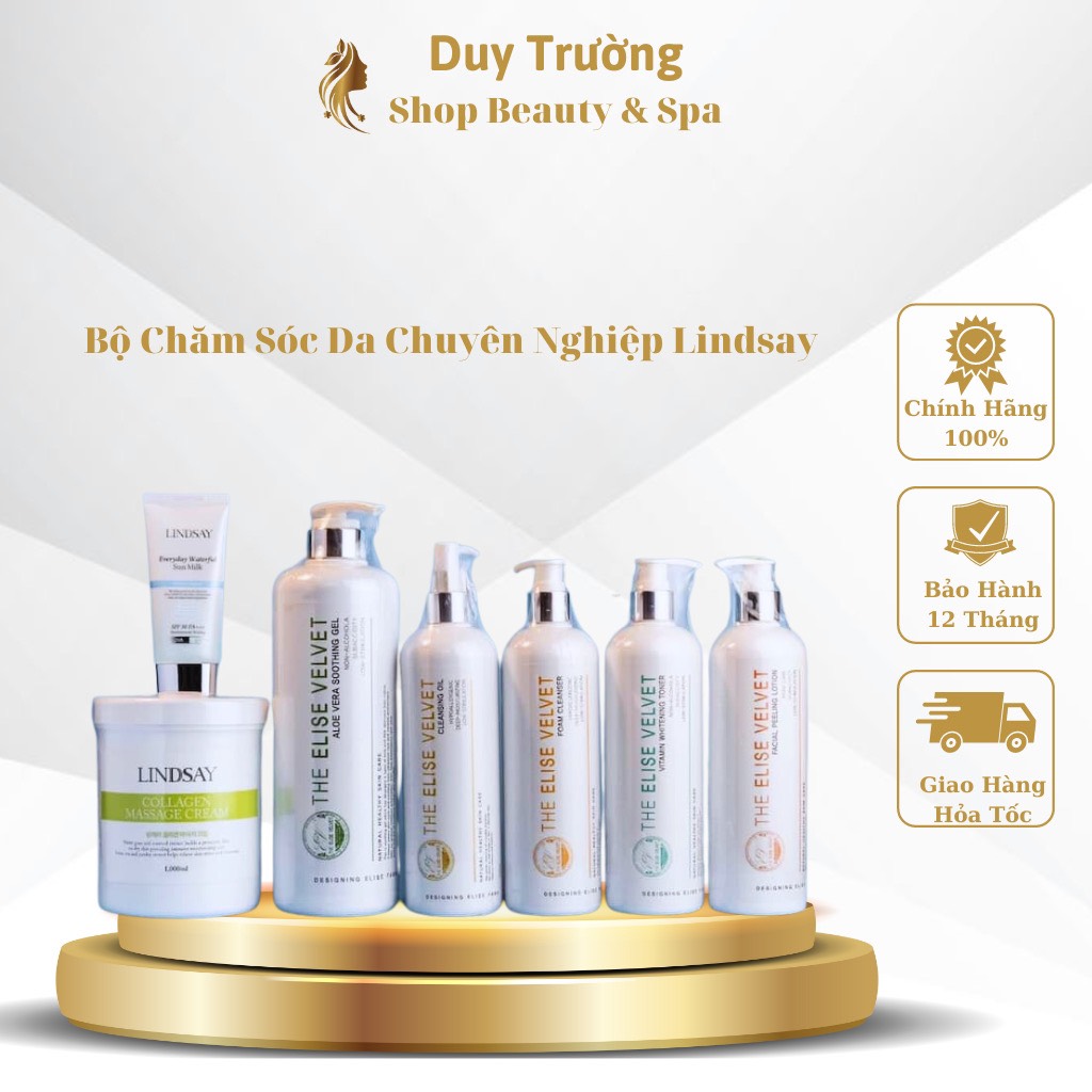 Bộ Chăm Sóc Da Chuyên Nghiệp Lindsay Hàn quốc 100% Chăm Sóc Da Cơ Bản ( Cam Kết Sản Phẩm Chính Hãng )