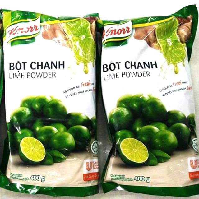 Bột Chanh Knorr 400g, pha nước uống, làm nguyên liệu nấu nướng