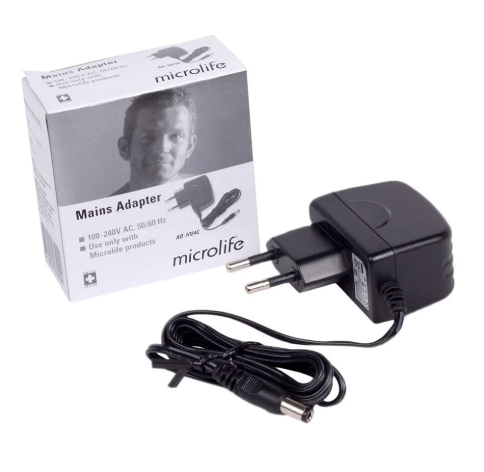 Adapter - bộ đổi nguồn dành cho máy đo huyết áp điện tử bắp tay microlife
