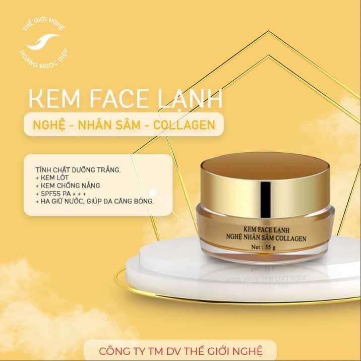 [HCM]Kem face lạnh nghệ nhân sâm collagen