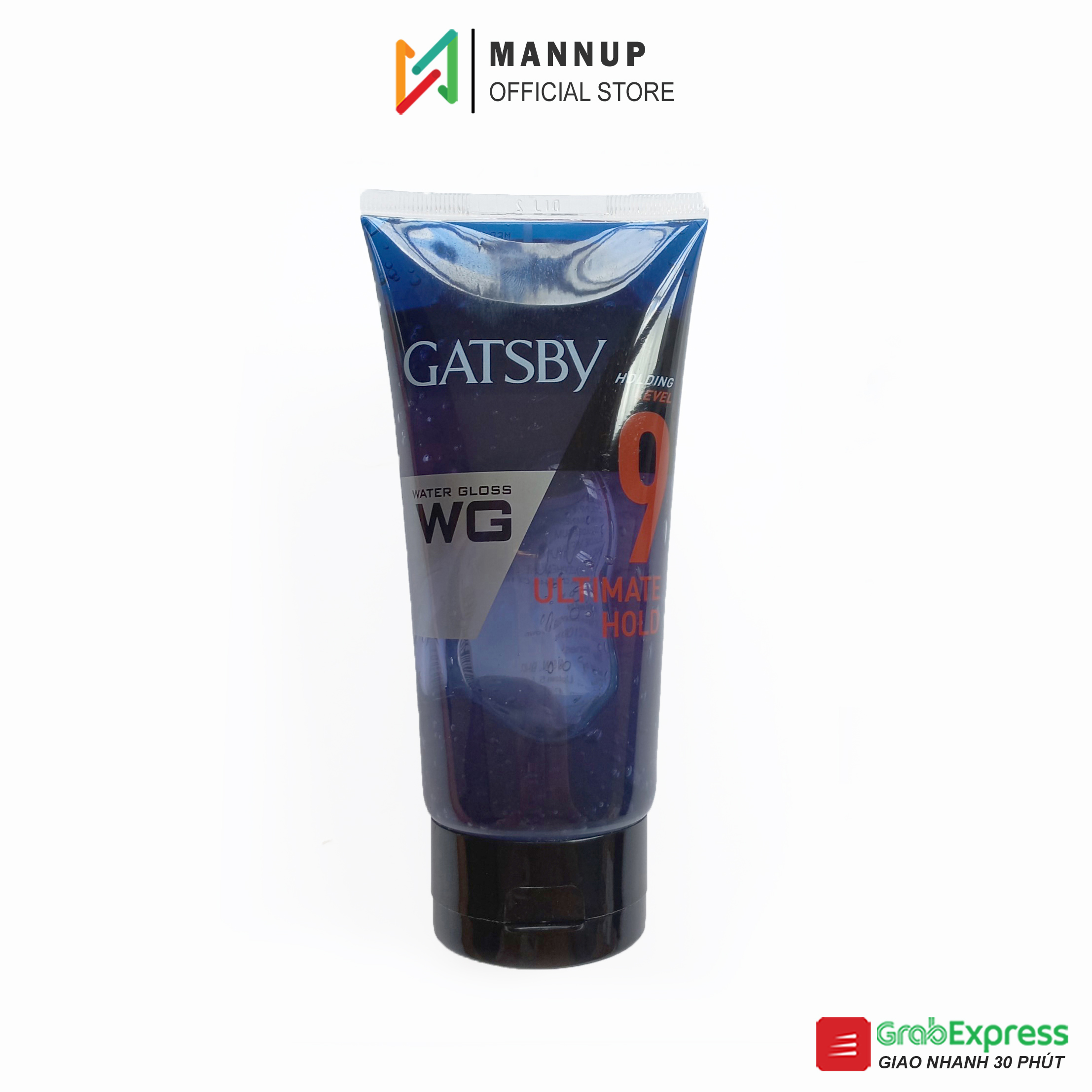 Gel vuốt tóc gatsby water gloss ultimate hold 170g - tạo kiểu nhanh chóng, khả năng giữ nếp level 9