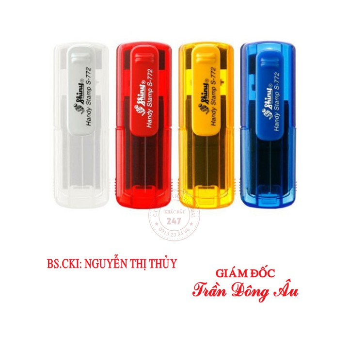 [HCM]DẤU TÊN BỎ TÚI USB - Khắc Dâu Chất Lượng Cao Thương Hiệu Shiny