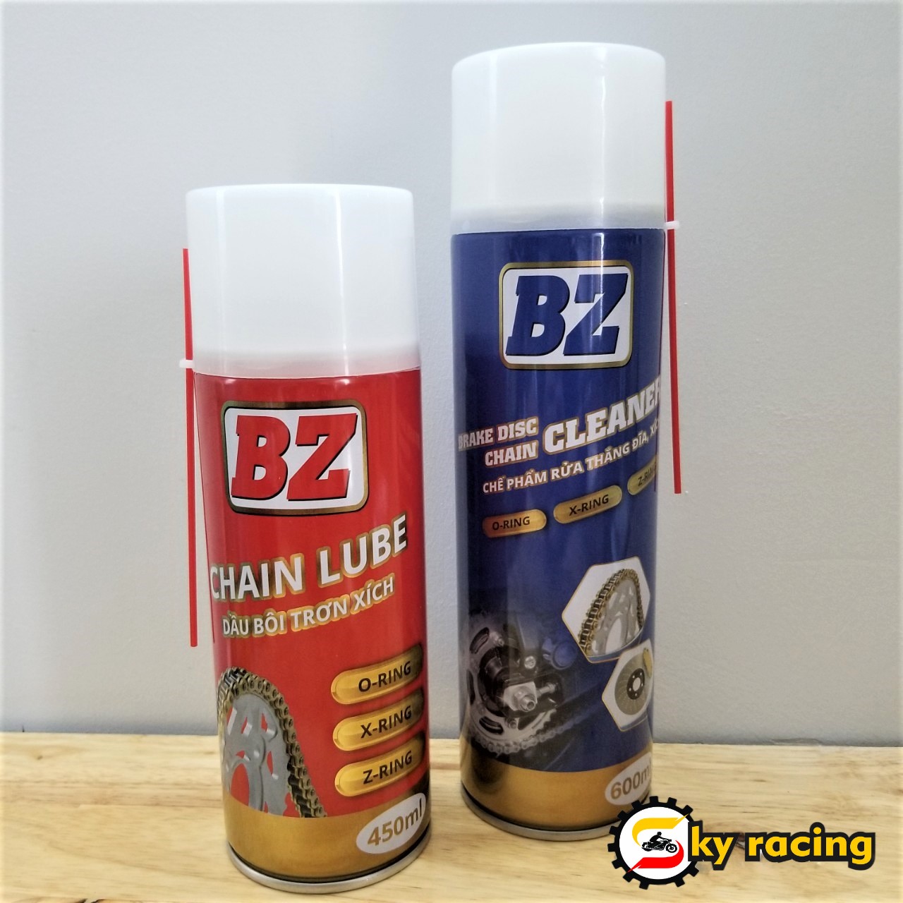 Combo 2 chai xịt bảo dưỡng sên BZ
