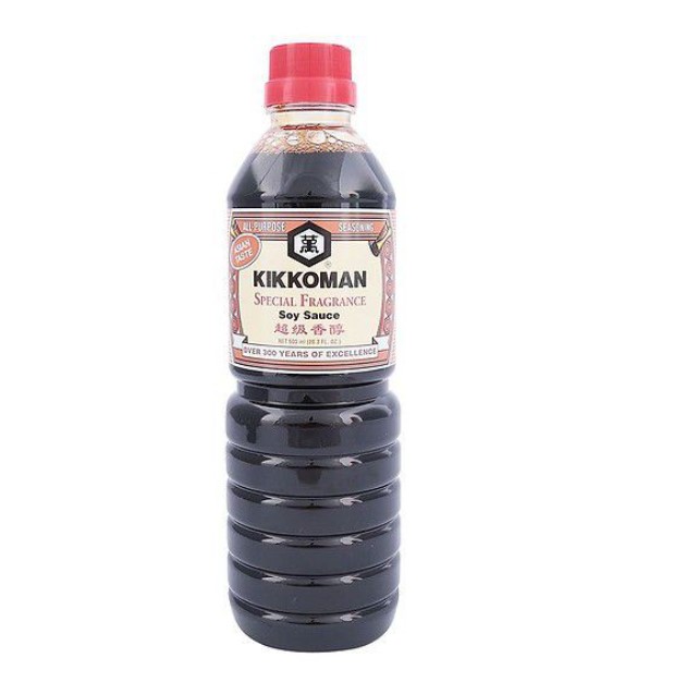 Nước Tương Kikkoman Fragarnce Đặc Biệt 600ml - Nhật Bản