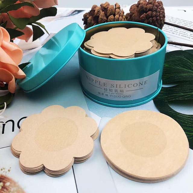Combo hộp 30 cặp miếng dán ti giấy