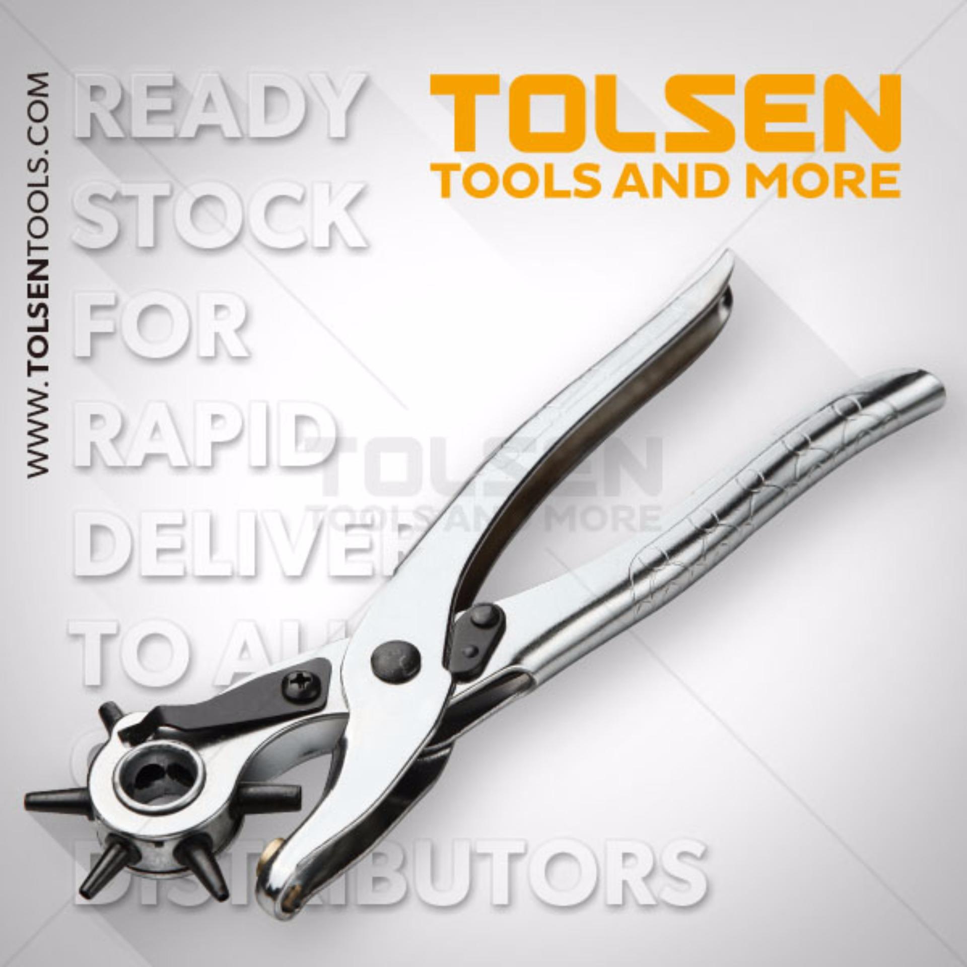 Kìm bấm lỗ da 9" tolsen 10101