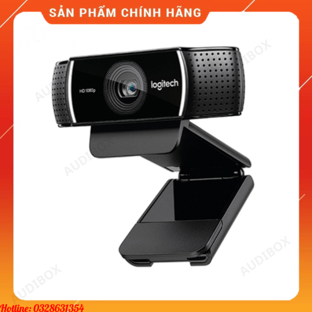 Webcam live stream góc rộng, full HD cho máy tính | Logitech C922 Pro