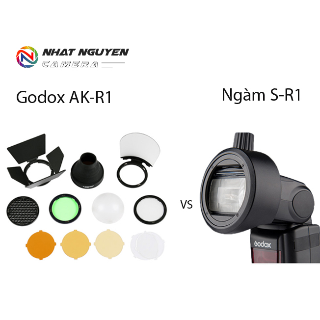 [HCM]Tản Sáng Flash Godox AK-R1 / Phụ Kiện tản sảng AK-R1 S-R1