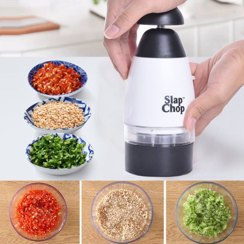 [HCM][GIÁ CỰC RẺ] Bộ Dụng Cụ Thái Rau Quả Đa Năng Slap Chop Bao Gồm: Dụng Cụ Cắt Thái Giúp Bạn Cắt Thái Rau Củ Băm Hành Tỏi Ớt Siêu Nhanh Và Tiên Lợi. Tiết Kiệm Thời Gian Giúp Công Việc Làm Bếp Trở Nên Nhanh Chóng Bảo Hành 12 Th