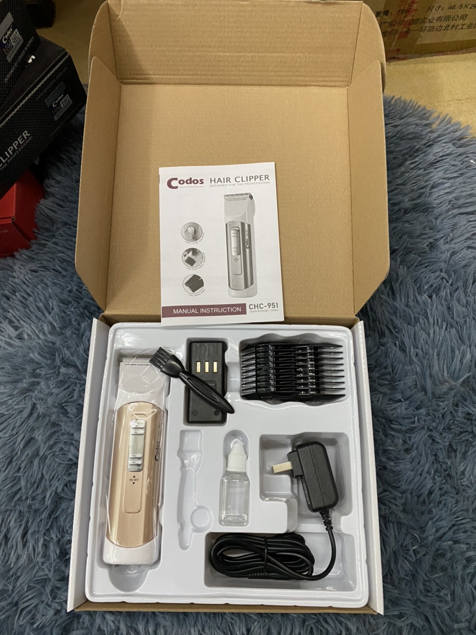 Tông đơ cắt tóc codos chc-951