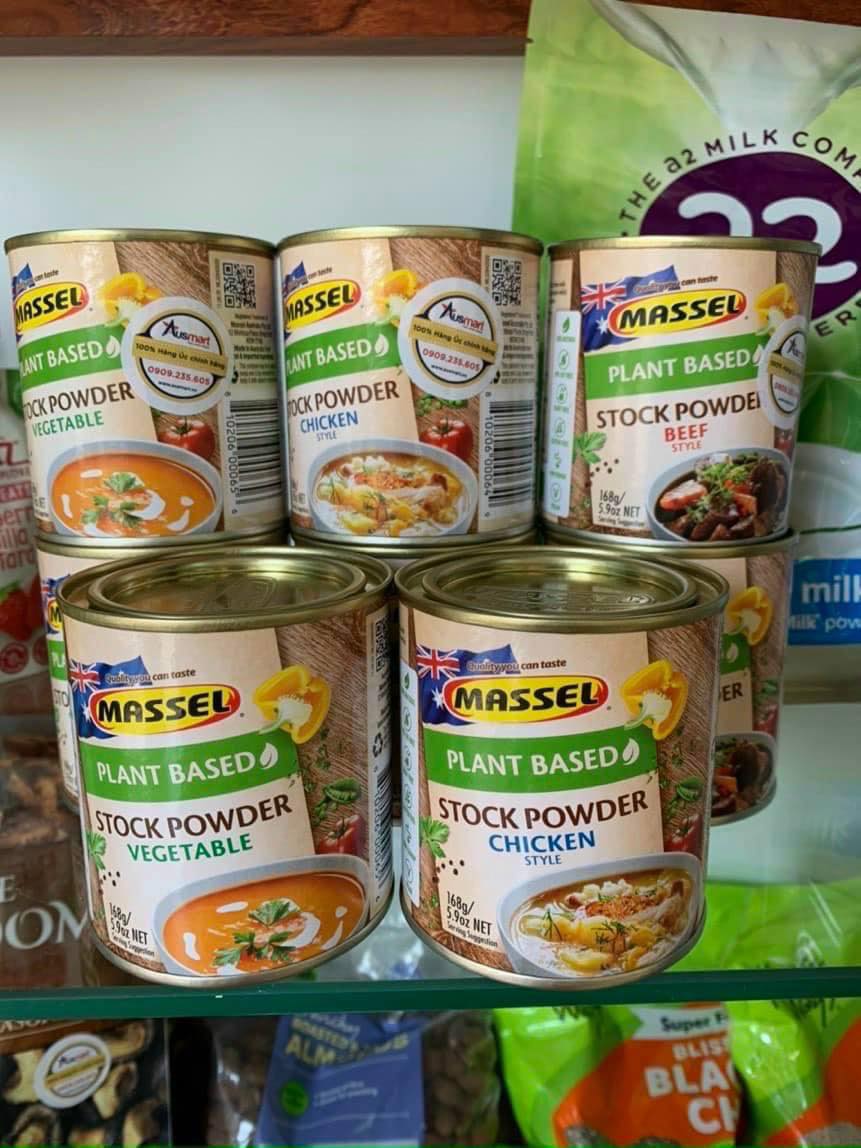 Hạt nêm chay không bột ngọt cho bé ăn dặm / người ăn chay - massel stock podwer úc☘️