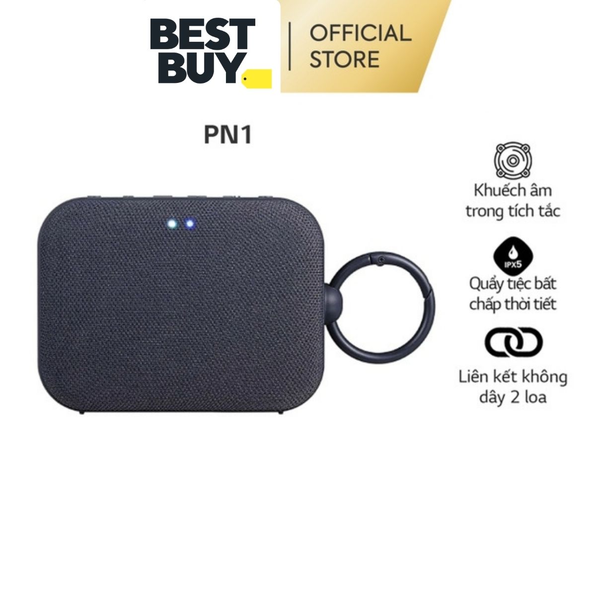 Loa bluetooth di động lg xboom go pn1 - hàng chính hãng