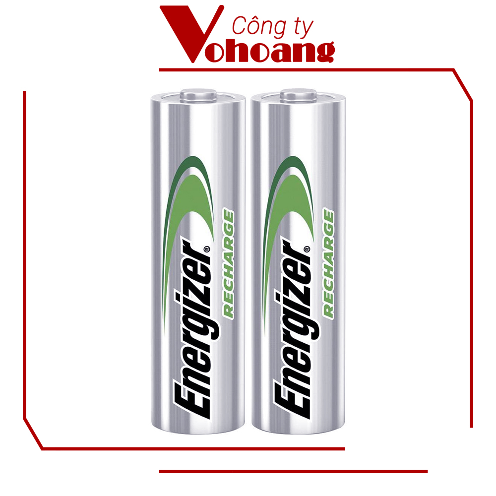 Bộ 2 Pin sạc AA Energizer TRAY 2000mAh (Không vỉ, mới 100% bóc máy)