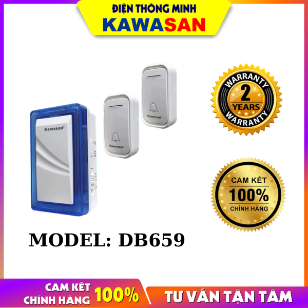 Chuông cửa cổng không dây db659