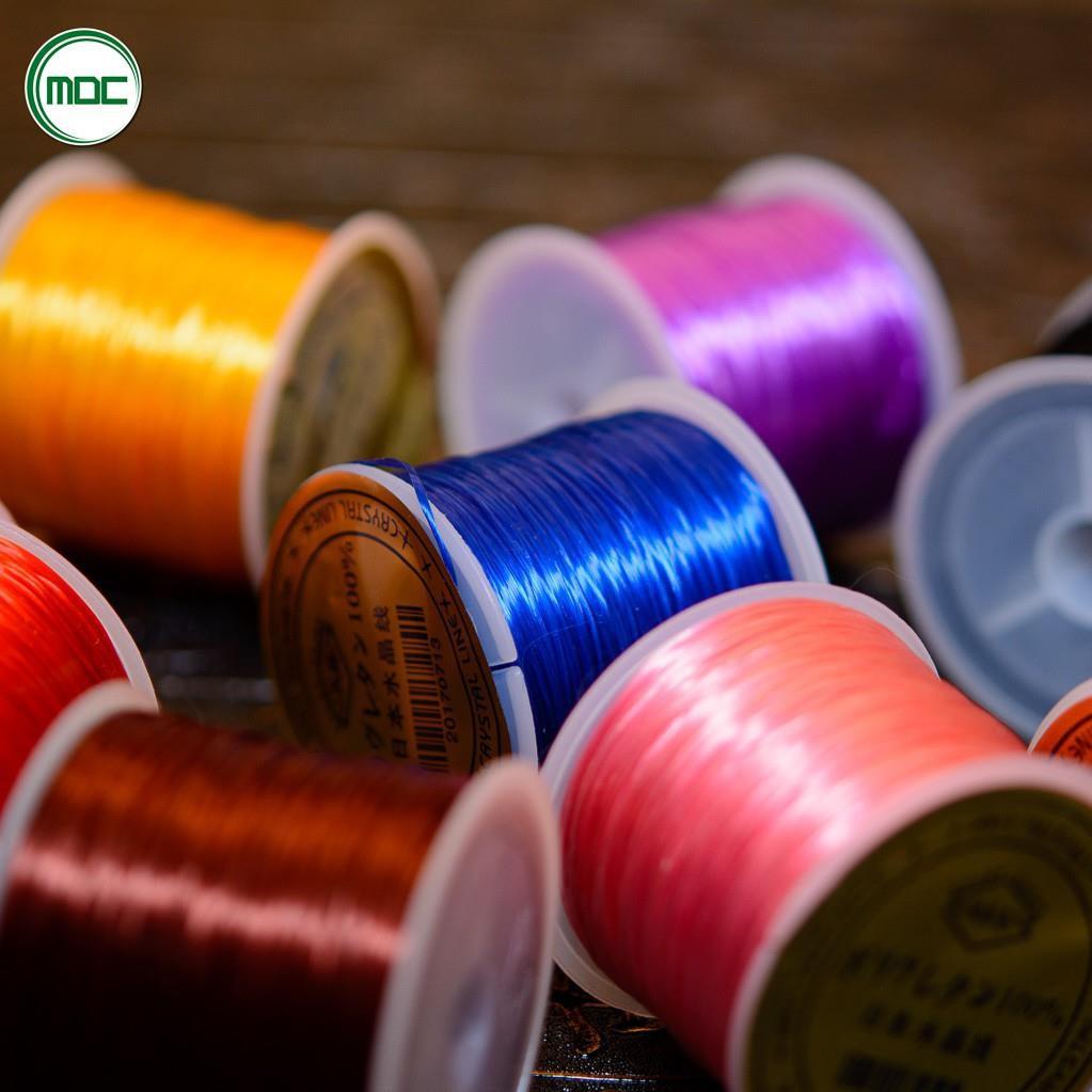 Mộc - Chỉ tơ chỉ chun chỉ xỏ hạt đá phong thủy đủ màu