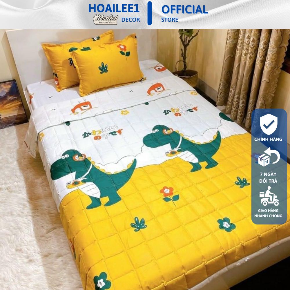 Sét 5 món chăn hè thu bao gồm( 1 chăn hè+1 ga trải giường+2 vỏ gối đầu+1 vỏ ôm) đủ size m6 m8