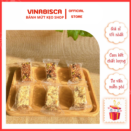 Thanh cơm gạo lứt ngũ cốc ăn kiêng vinabisca chất lượng cao - thanh gạo lứt ngũ cốc chà bông - thanh cơm lứt ngũ cốc chà bông - thanh cơm gạo lứt chà bông - thanh cơm lứt ngũ cốc rong biển