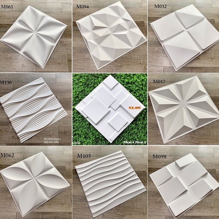 Tấm nhựa ốp tường pvc 3d giá tốt