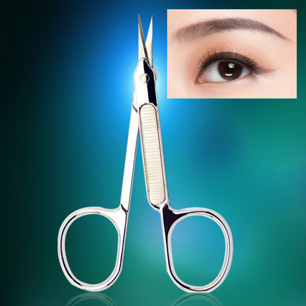 Kéo tỉa mày, tỉa lông đa chức năng Aroma Scissors Cao cấp Hàn Quốc