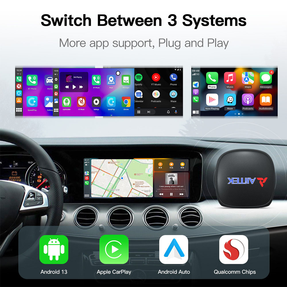 Bộ Carplay Android Box Ai Cắm Sim 4G TẶNG VIETMAP S2 FREE - Biến Màn Zin ô tô Thành Màn Hình Android