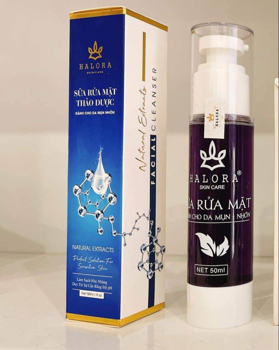 Sữa Rửa Mặt Halora