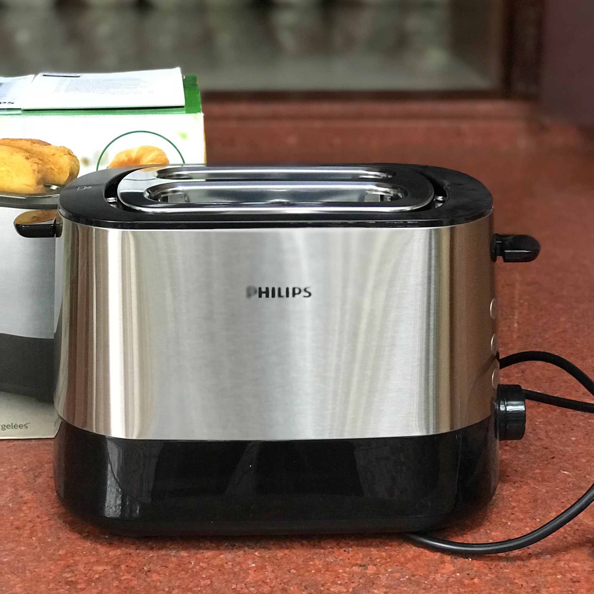 Máy làm bánh Sandwich Philips HD2637