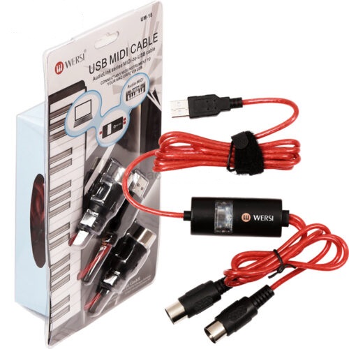 Dây cáp kết nối cable midi um-18 - dùng cho piano organ keyboard controller launchpad - phụ kiện đàn piano