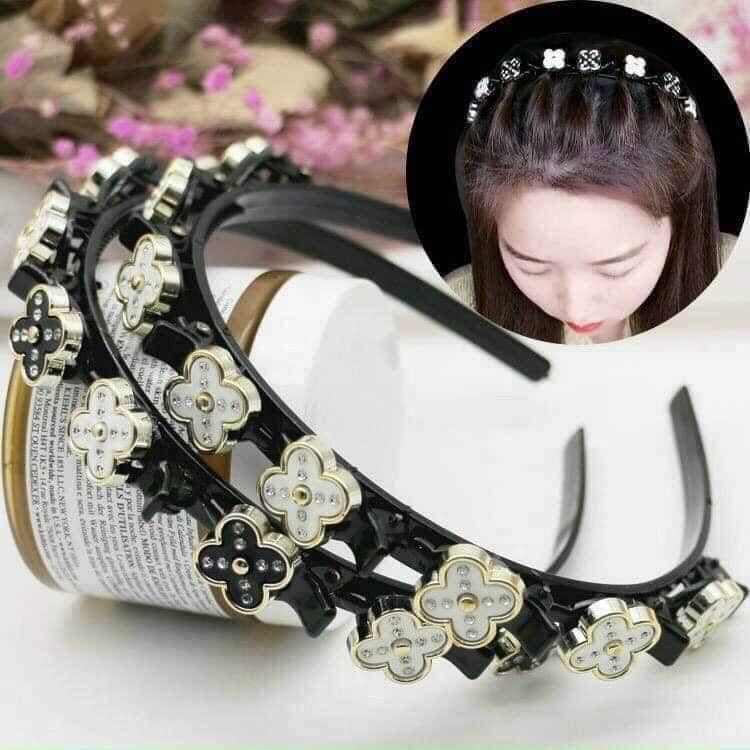 Bờm tóc công chúa có kẹp đính đá siêu xinh