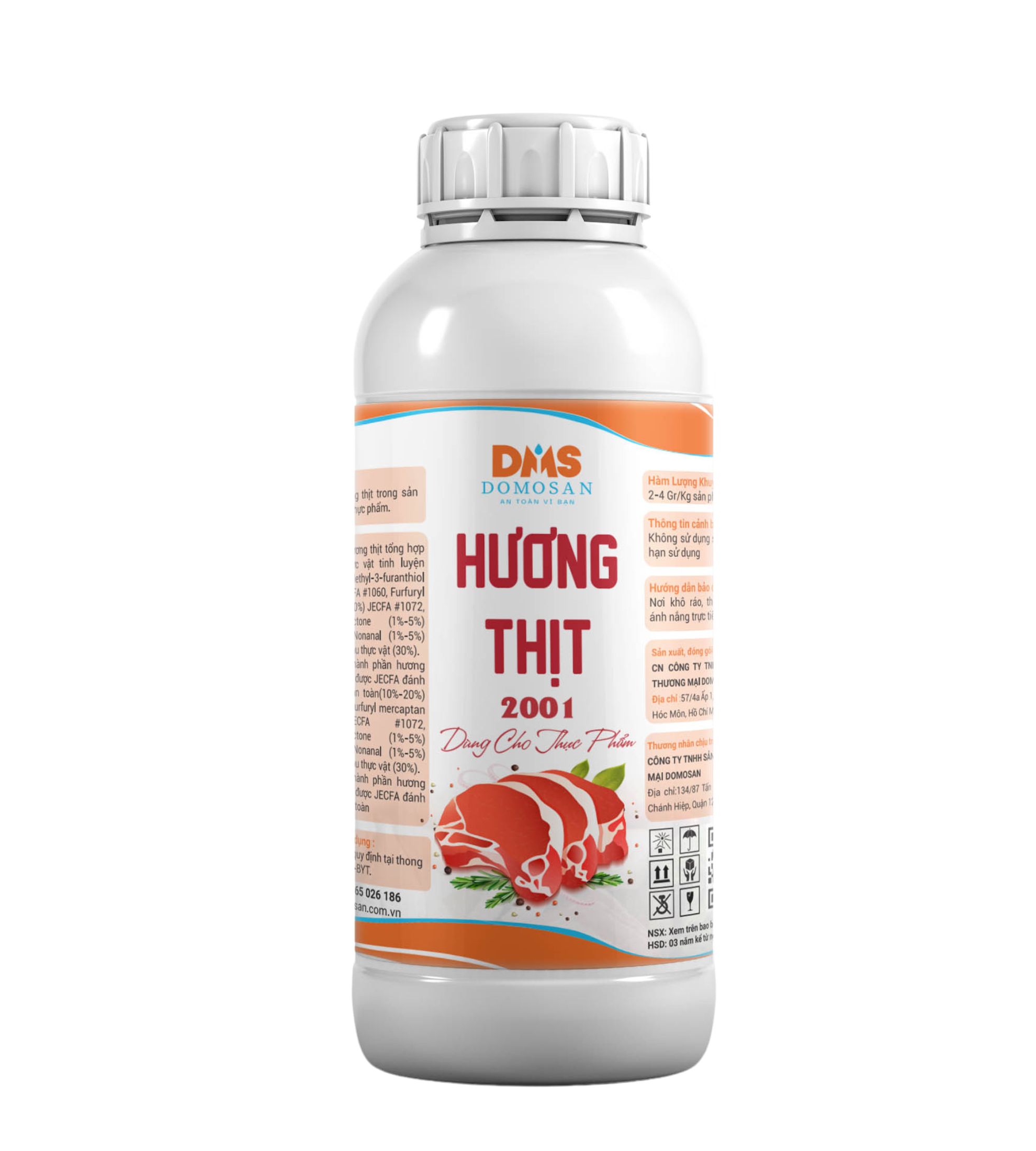 Hương thịt heo lỏng 2001 - Tạo mùi hương thịt heo cho giò chả xúc xích