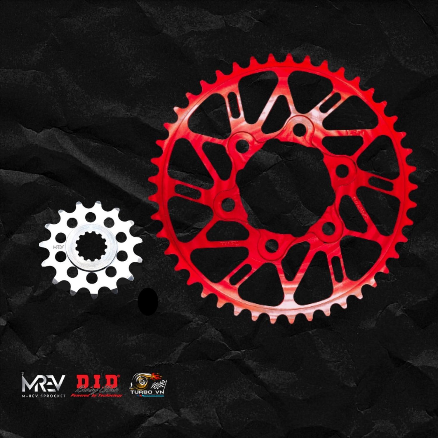 Nhông dĩa mrev cho xe yamaha r3/ mt-03