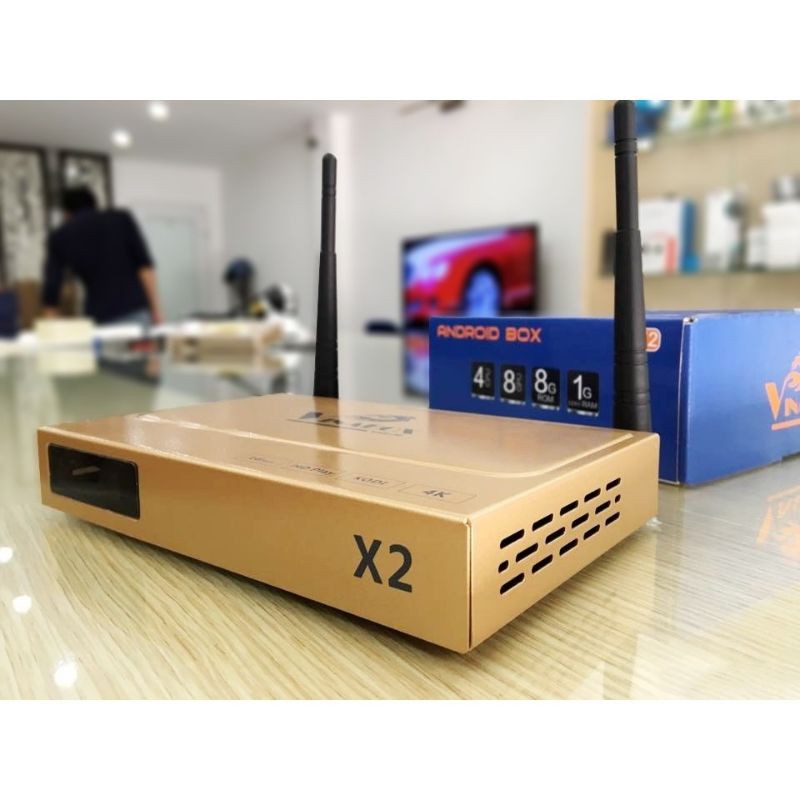 Android tv box vinabox x2 tặng kèm chuột không dây 250k - chính hãng bảo hành 12 tháng