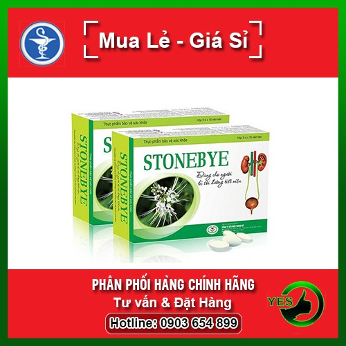 Viên uống stonebye - giải pháp cho người bị sỏi đường tiết niệu