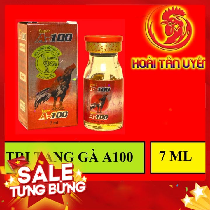 A100 tang, phù cho gà đá LỌ 7 CC